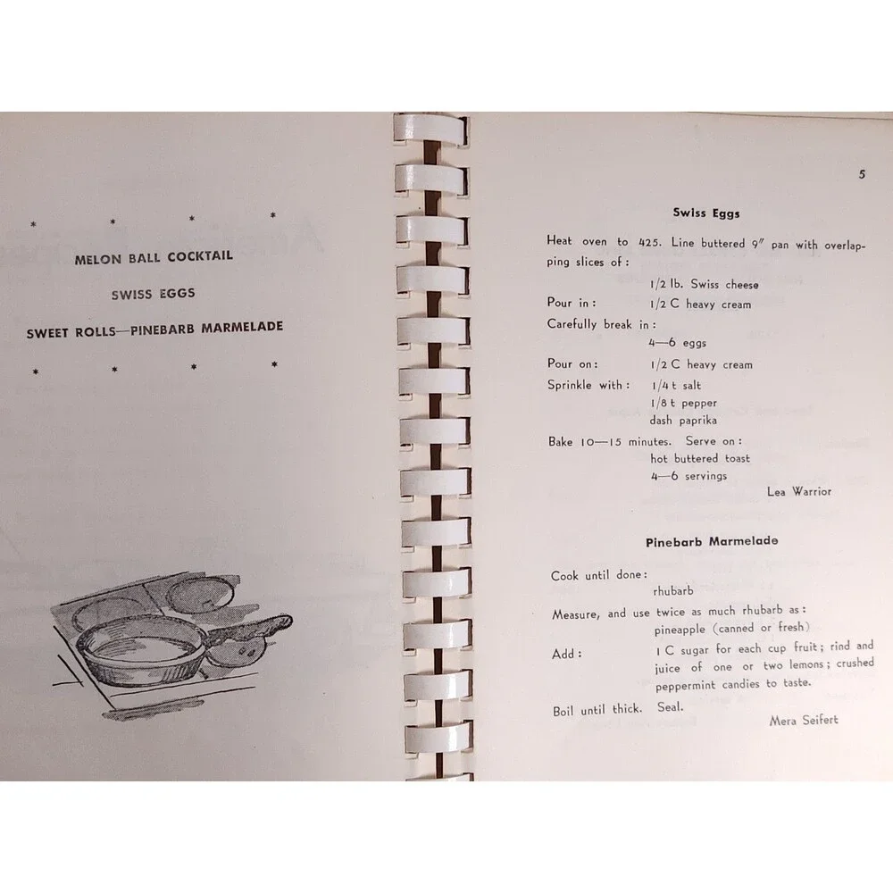 1959 Atsugi Japan All Wives Naval Air Station NAF US Military Cookbook Recipes